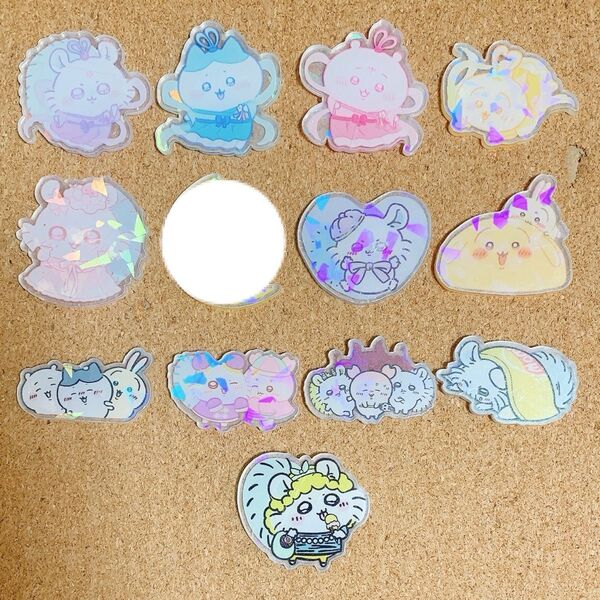 アクリルパーツ 4cm ☆☆☆レーザー