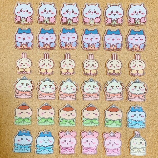 アクリルパーツ 4cm ★★★ラメ