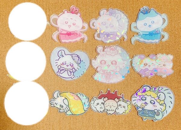 アクリルパーツ 8cm ★レーザー加工