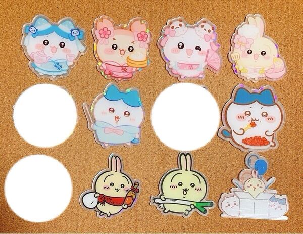 アクリルパーツ 8cm