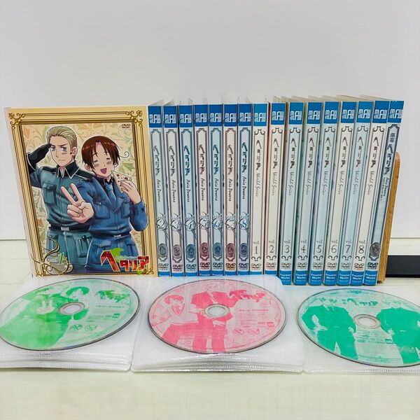ヘタリア DVD 全巻 (8+8+1)全17巻 日丸谷秀和