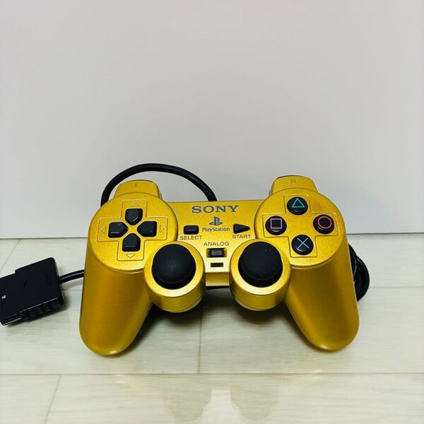 PlayStation2 コントローラー 百式 ゴールドSCPH-10010