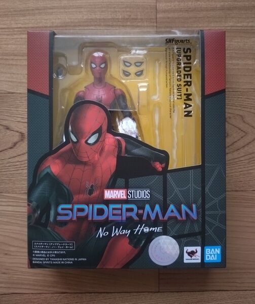 s.h.figuarts spiderman スパイダーマン アップグレードスーツノーウェイホーム 開封済み中古品