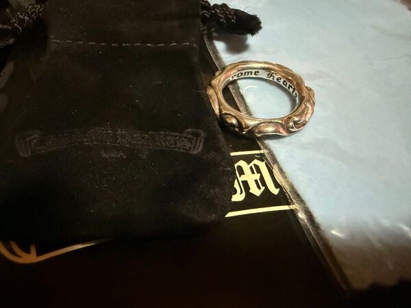 Chrome Hearts スクロールバンドリング シルバー925 クロムハーツ