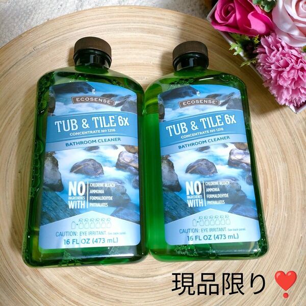 ☆新品 メラルーカ タブアンドタイル 浴室水周り用洗剤 公式正規品 2本セット 梅雨時のお掃除に!