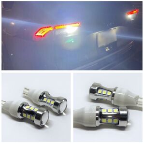爆光 ヘッドライト級 T16 LED バックランプ 30系 35系/3アルファード/ヴェルファイア 200系ハイエース