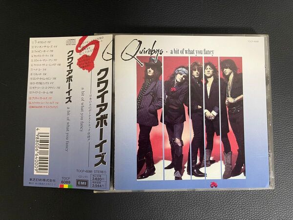 クワイアボーイズ 「a bit of what you fancy」 CD QUIREBOYS