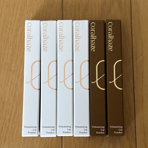 coralhaze コーラルヘイズ ボリューマイジングフォンデュリップ 6本セット