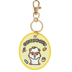サンリオ コロコロクリリン 刺繍ワッペンキーホルダー