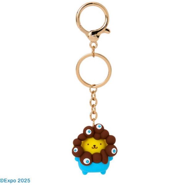 ミャクミャク ポムポムプリン なりきり立体マスコット キーホルダー