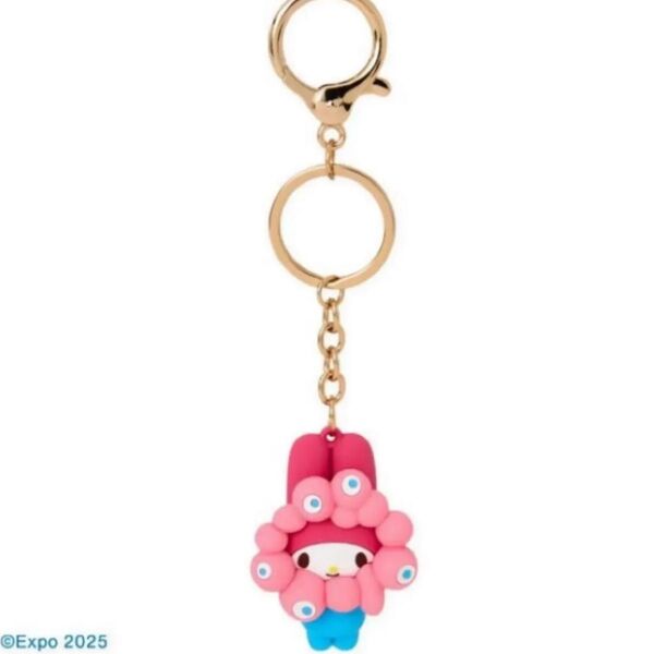 ミャクミャク マイメロ なりきり立体マスコット キーホルダー