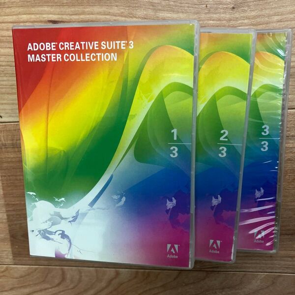 Adobe Creative Suite 3 Master Collection 3枚組 Windows版