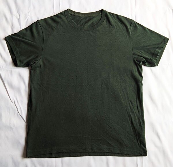 ユニクロ 無地 Tシャツ グリーン系