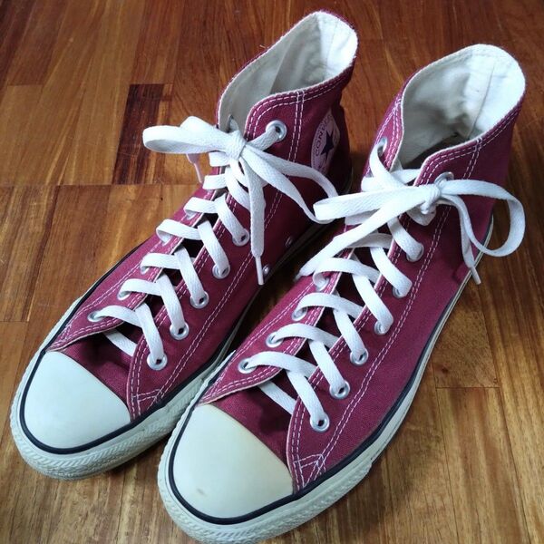 CONVERSE ALL STAR ハイカット スニーカー 27.5cm 赤紫