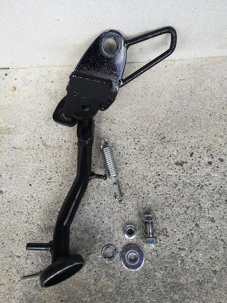 パワーサイドスタンド NK-165改 (JA44 AA09 JA10 AA04)改造パワースタンド中古 カブ125タイプX専用