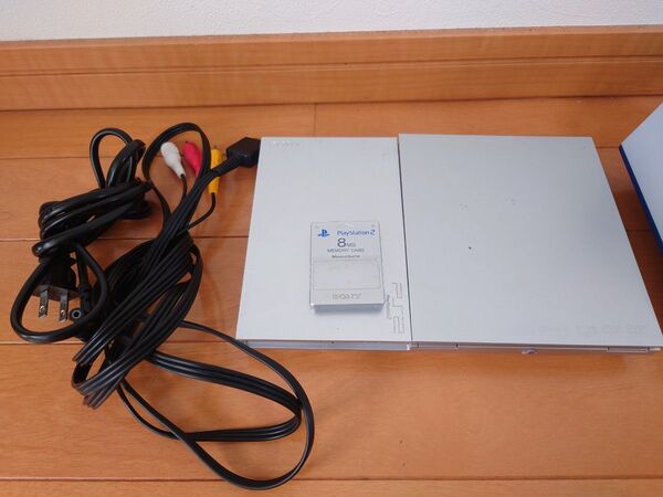 SONY PS2 PlayStation2 本体 SCPH-90000 コントローラ2個付き メモリーカード付き ジャンク品