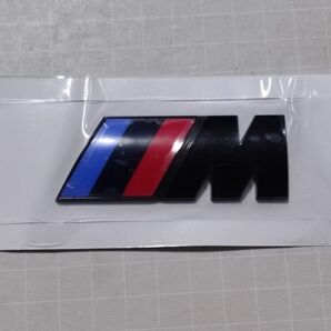 BMW 黒中 リアエンブレム Mスポーツ Mシリーズ エンブレム MPower M MPerformance MSport