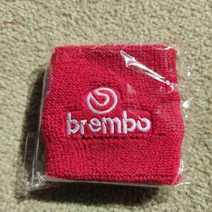 赤 brembo ブレンボ タンクカバー マスターシリンダー リストバンド カバー ブレーキフルードリザーバータンク