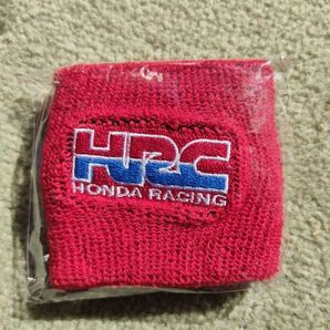 赤 HRC HONDA RACING ブレーキ マスターシリンダー カバー リストバンド ホンダレーシング