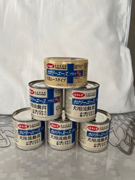 犬用 カロリーエースプラス ムースタイプ1コ×流動食5コ