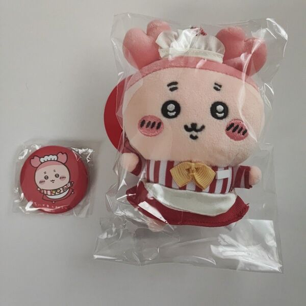 ちいかわレストラン マスコット ぬいぐるみ 古本屋 かにちゃん 缶バッジ