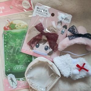 セリア 推し活 ヲタ活 ぬいぐるみコスチューム ぬい服 アクスタ スライダーケース ぬい活 ヲタコレ