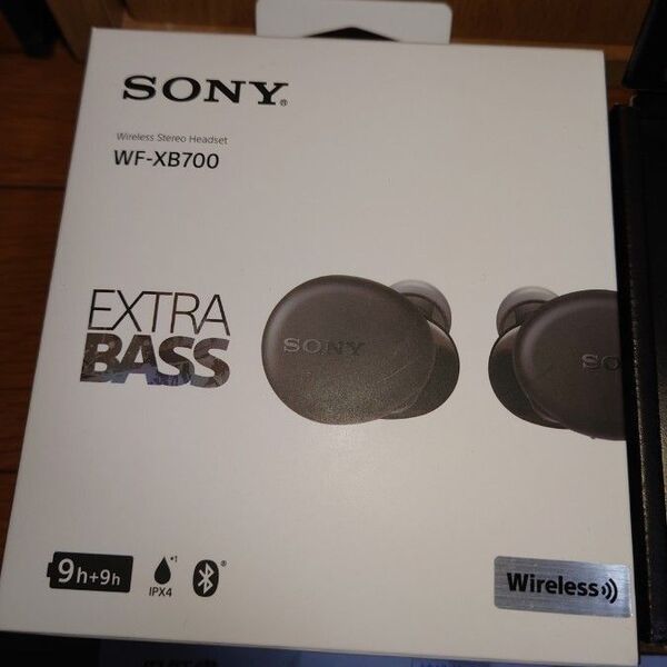 SONYワイヤレスイヤホンWF-XB700 ブラック 新品ハイグレードバッテリーZ55H交換済