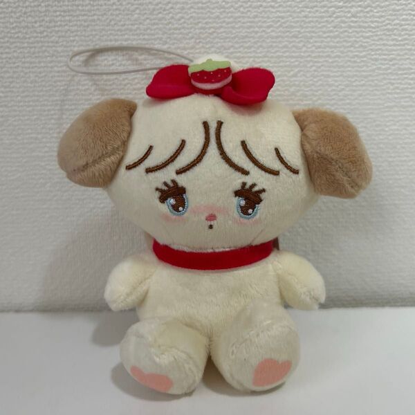 mikkoいちごマスコットぬいぐるみ