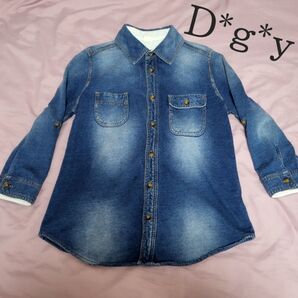 D*g*y ディージーワイ デニム トップス 7分袖 ロールアップ レディース 春夏秋冬