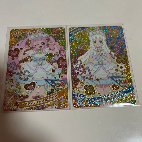 ひみつのアイプリ 6弾 シークレットフレンズバズリウムピュアホワイト ひまり つむぎ