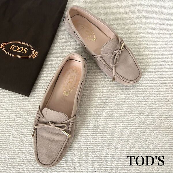 TOD'S トッズ フラットシューズ ローファー モカシン 24.5cm