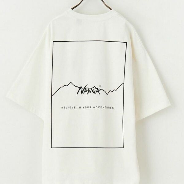 ☆JEANSFACTORY×NANGA☆別注バックプリントドローコードTシャツ