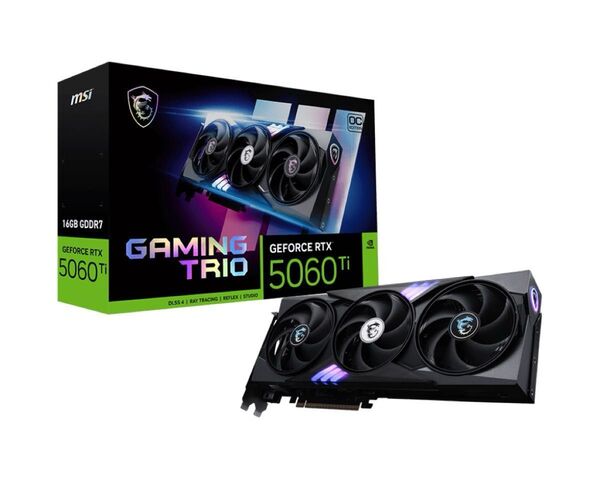 【新品・未開封】MSI GeForce RTX 5060 Ti 16G GAMING TRIO OC