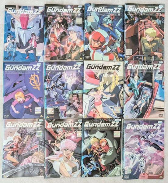 DVD 機動戦士ガンダムZZ 全12巻 全巻セット レンタル落ち アニメ
