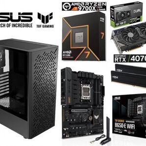 AMD Ryzen7 9700X/RTX4070SUPER/水冷/B650/DDR5 32G/M.2 1T/Win11/Offic