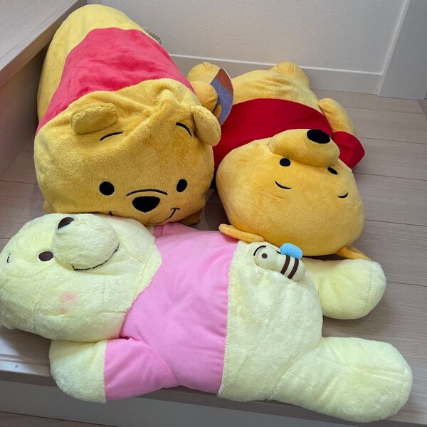 プーさん BIG ぬいぐるみ 3体セット