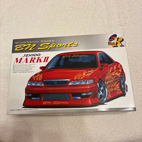 BNスポーツ JZX100 マークII 後期型 (1/24スケール Sパッケージ Ver.R No.92 038000)