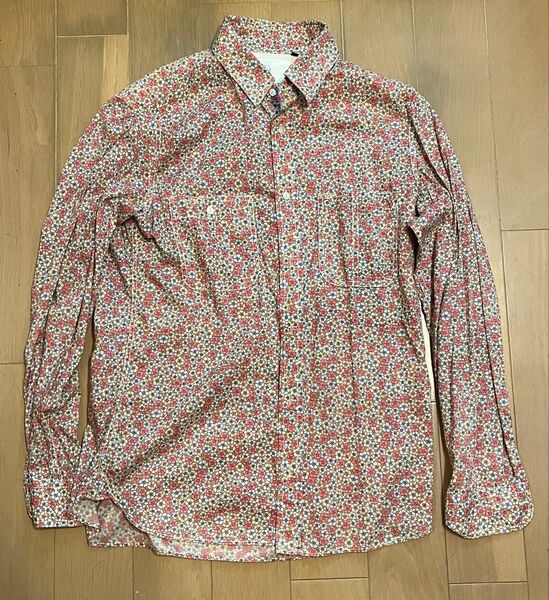 BEAUTY&YOUTH UNITED ARROWS 花柄 カジュアル長袖シャツ メンズ M