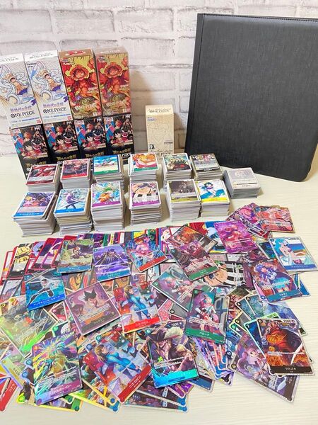 ワンピースカード 引退 大量 まとめ売り SR パラレル ファイル付き