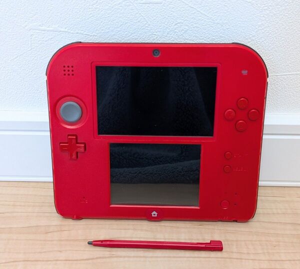 【良品】中古ゲーム機 ニンテンドー2DS レッド 動作確認済 任天堂 人気 希少 本体 レア