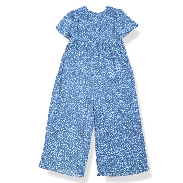 美品 ダブルクローゼット w closet 花柄 つなぎ オールインワン サロペット 春夏