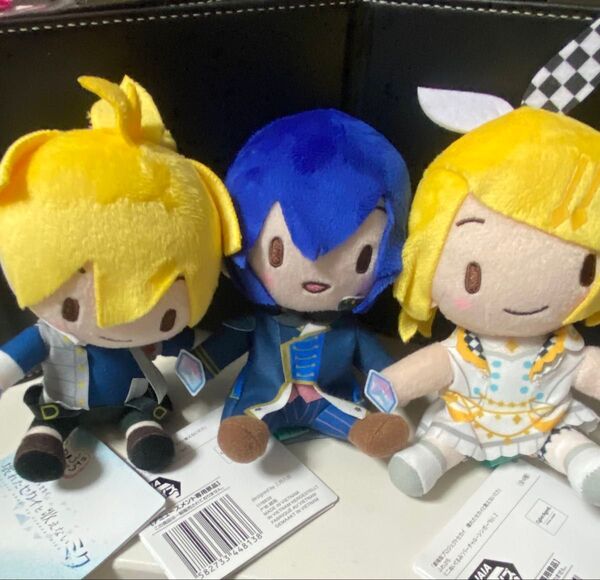 劇場版プロセカ 壊れたセカイと歌えないミク ふわぷちミニぬいぐるみ 3種セット kaito リン レン