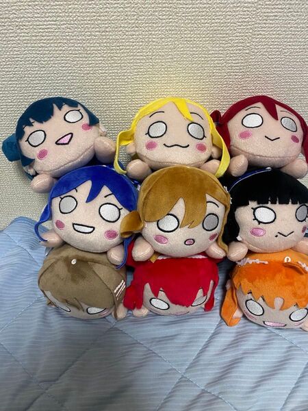 ラブライブ サンシャイン 寝そべりぬいぐるみ 永久hours 全9種コンプリートセット