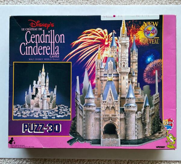 Disney Cinderella Castle PUZZ-3D 530ピース シンデレラ城 ジグソーパズル