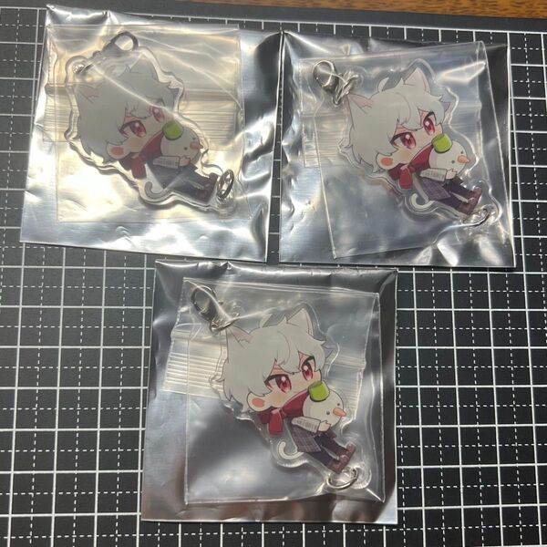 第五人格 ijl zeta kznk かず猫 アクリルキーホルダー x3