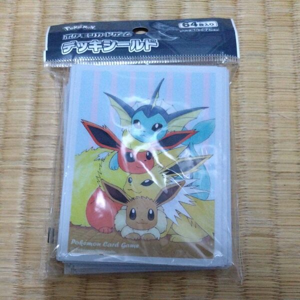 ポケモンカードゲーム デッキシールド イーブイ 未開封