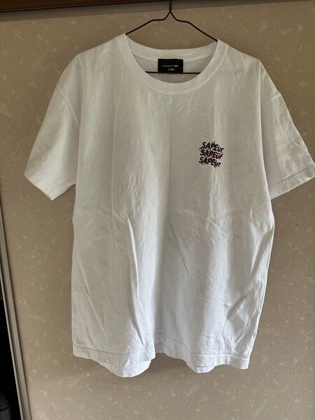 SAPEur Tシャツ Lサイズ ホワイト