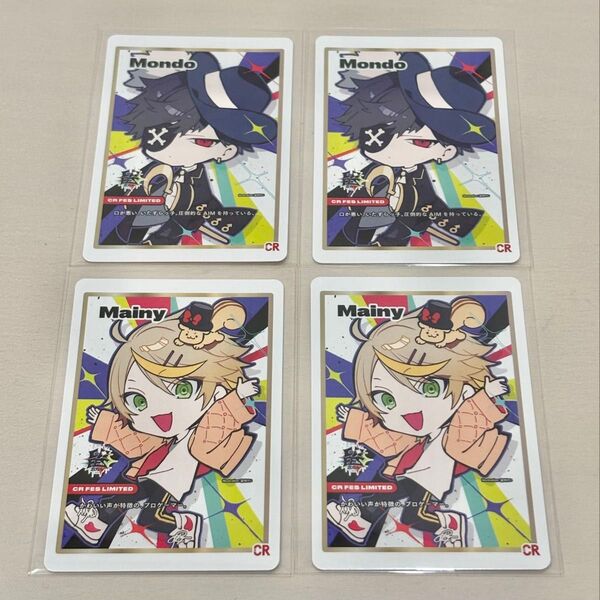CRフェス 2024 コレクションカード mondo mainy コレカ トレカ crazy raccoon CR fes カード