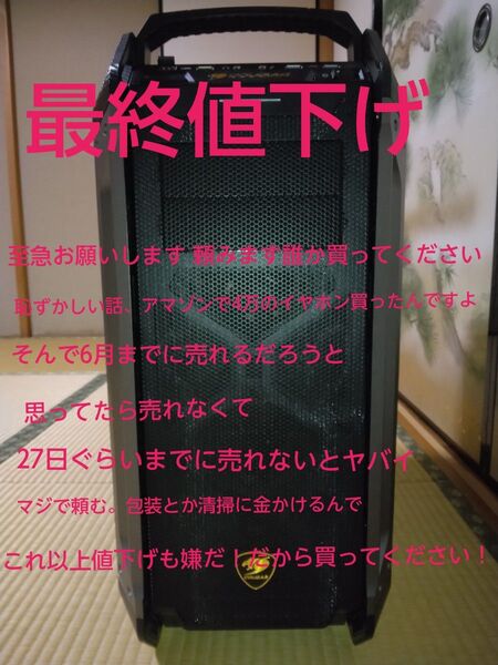高性能ゲーミングPC Corei9-10900K/RTX3080/ DDR4 3600 16GB SSD 1TB