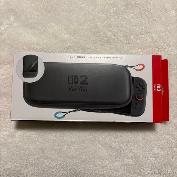 純正品 Nintendo Switch 2 キャリングケース 画面保護シート付き
